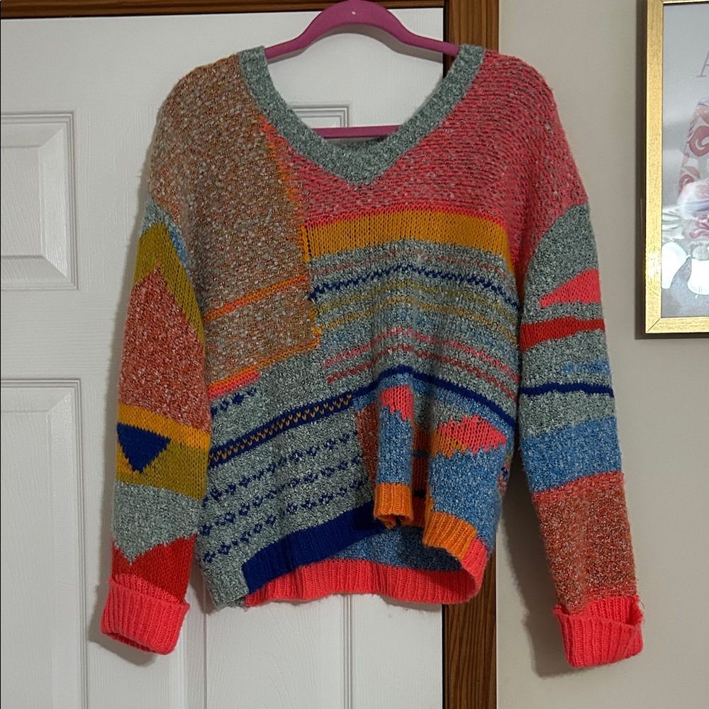 colorful sweater